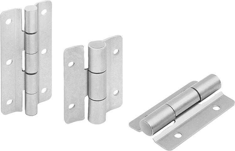 Hinges, stainless steel